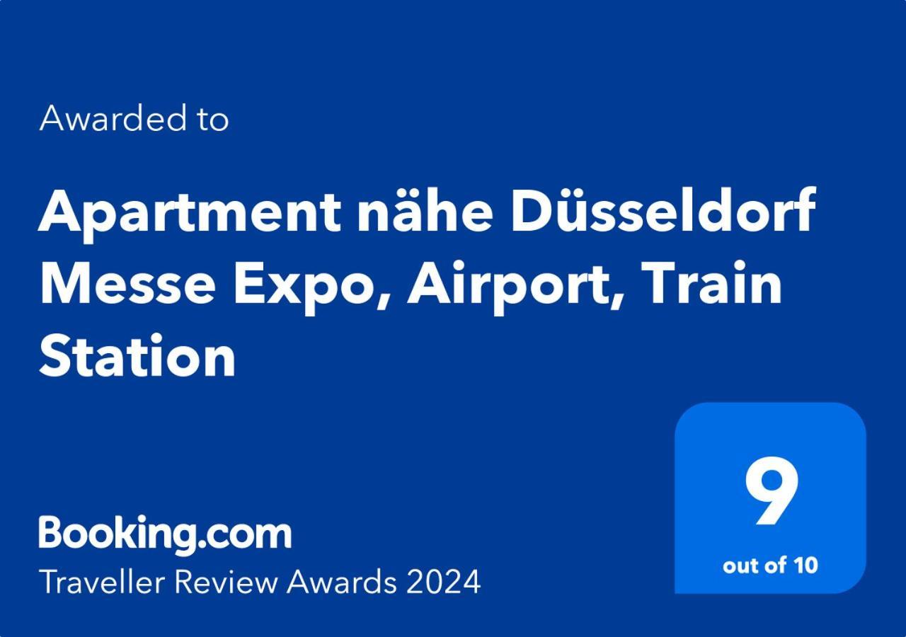 Apartment Naehe Duesseldorf Messe Expo, Airport, Train Station Duisburgo Exterior foto